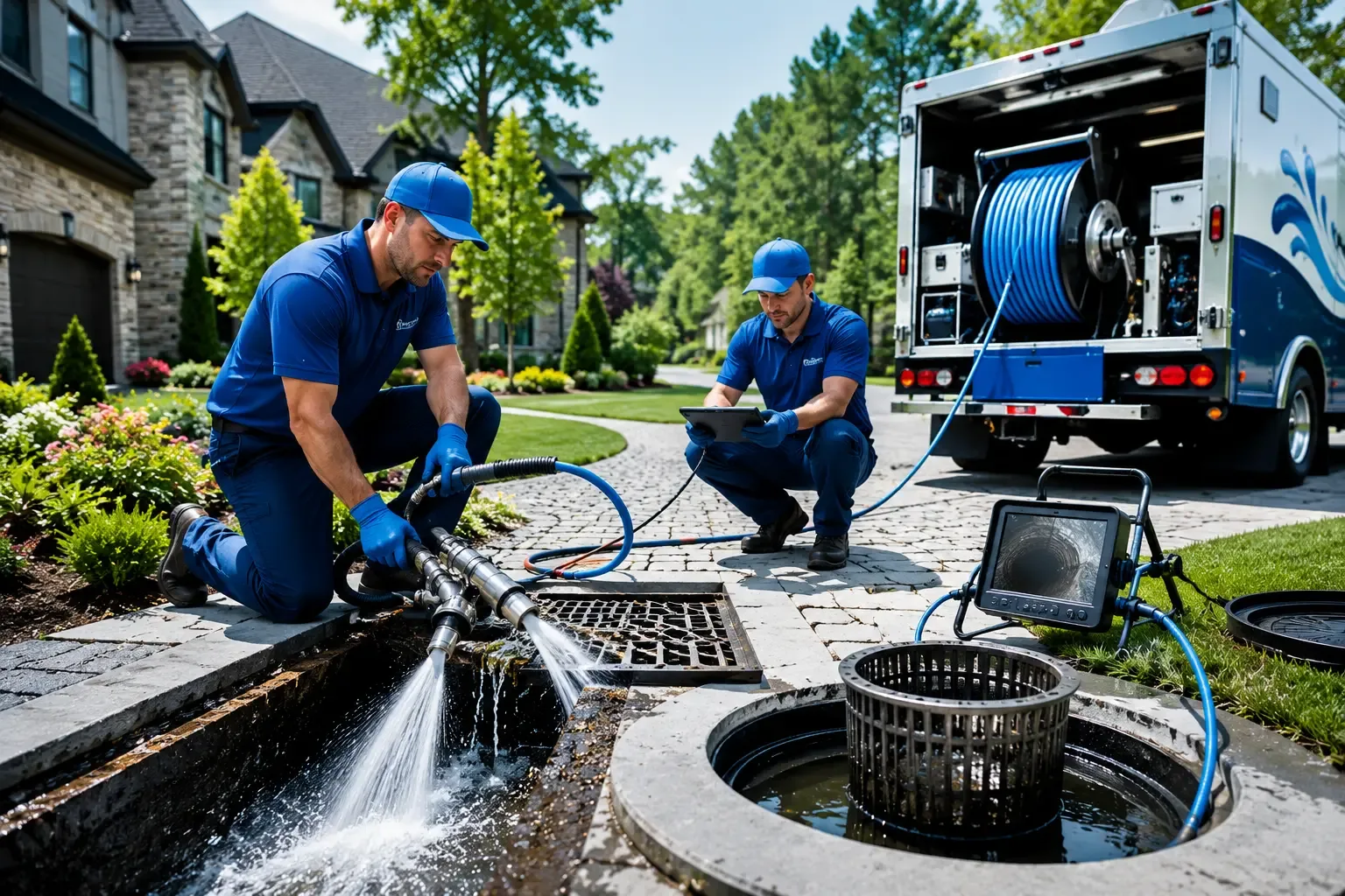Local outdoor drain cleaning professionals in Sperry, IA