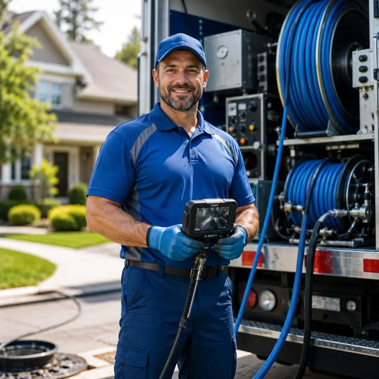 Local outdoor drain cleaning specialists in Sperry, IA